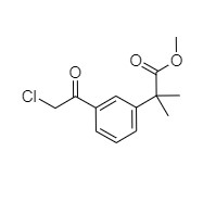 Show details for 3-(2-chloroacetyl)-α,α-dimethyl benzeneacetic acid methyl ester (meta isomer) Picture of 3-(2-chloroacetyl)-α,α-dimethyl benzeneacetic acid methyl ester (meta isomer)