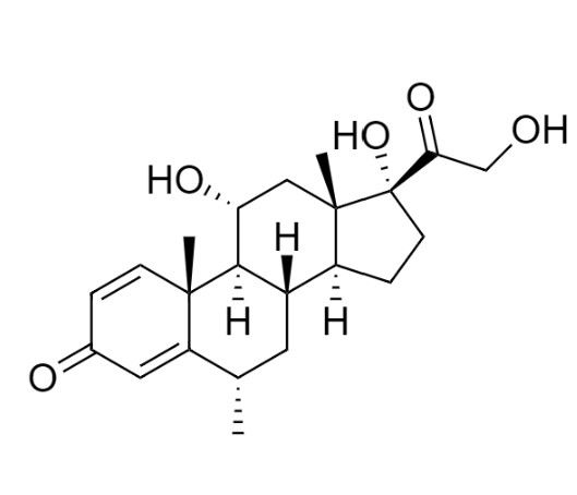 Show details for (6α,11α)-11,17,21-Trihydroxy-6-methylpregna-1,4-diene-3,20-dione Picture of (6α,11α)-11,17,21-Trihydroxy-6-methylpregna-1,4-diene-3,20-dione