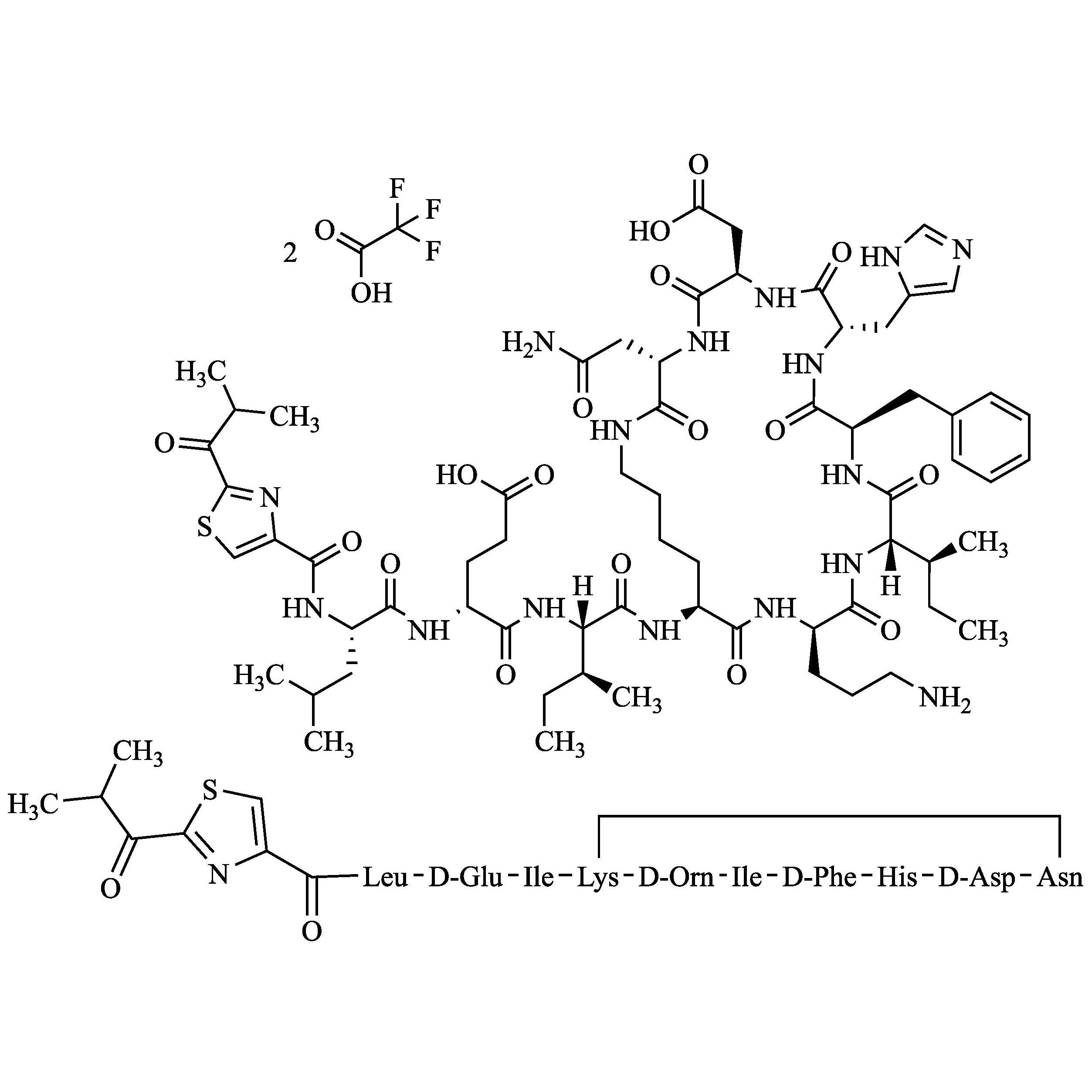 Picture of Bacitracin EP Impurity F Ditrifluoroacetate