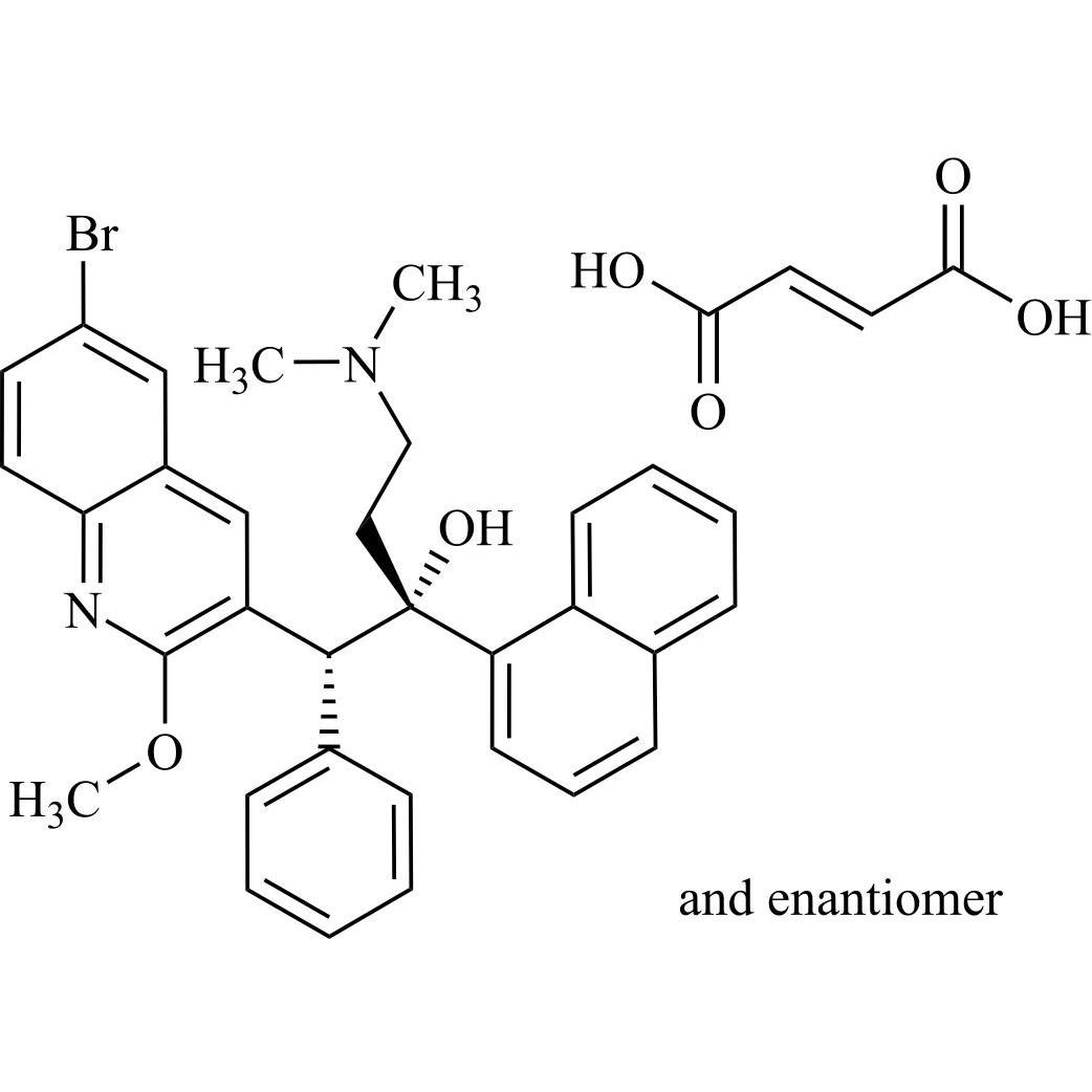 Picture of Bedaquiline Fumarate (Mixture of Enantiomers)
