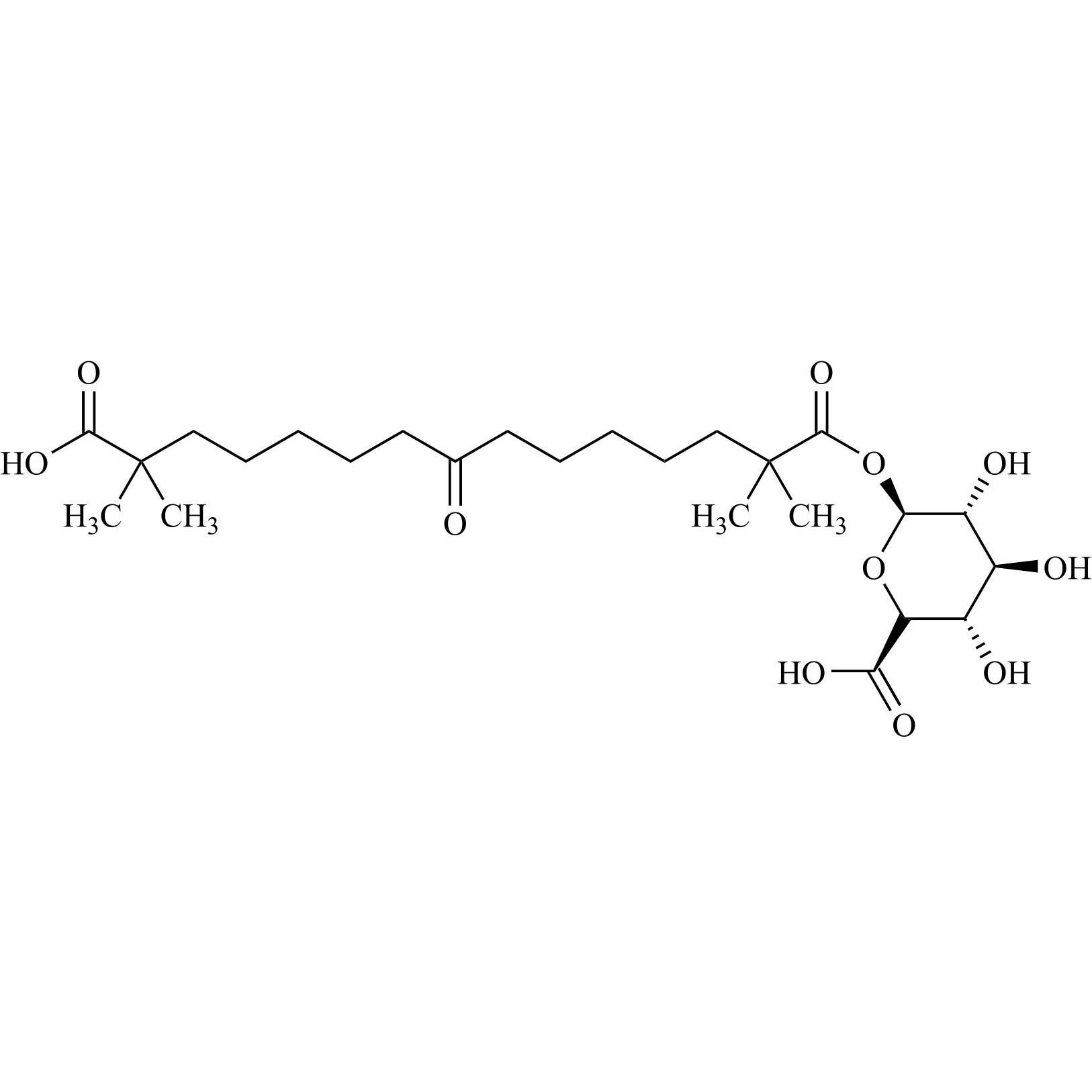 Picture of Bempedoic Acid Impurity 1 Acyl Glucuronide
