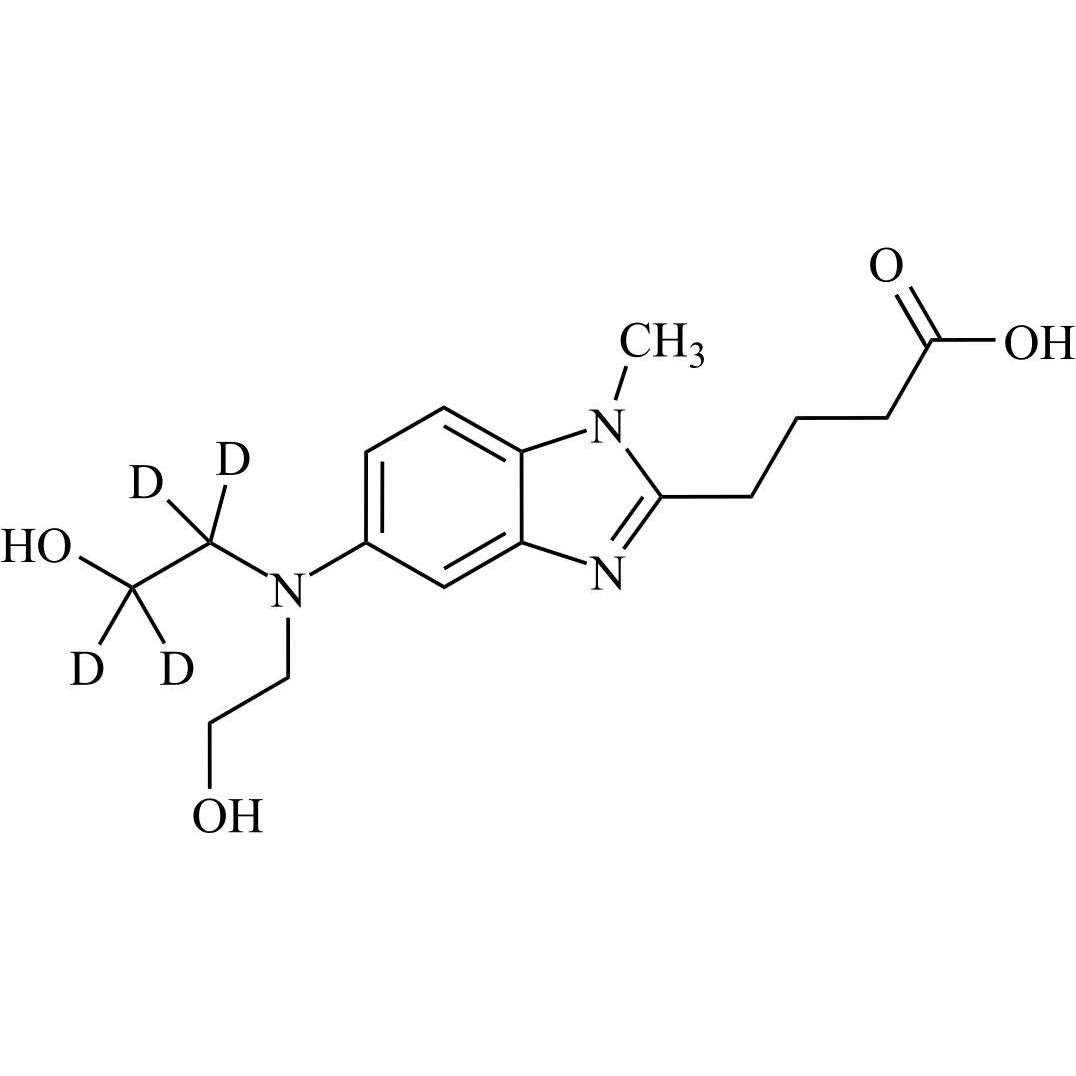 Picture of Bendamustine Impurity 4-d4 (Dihydroxy Impurity)