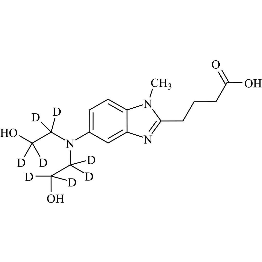 Picture of Bendamustine Impurity 4-d8 (Dihydroxy Impurity-d8)