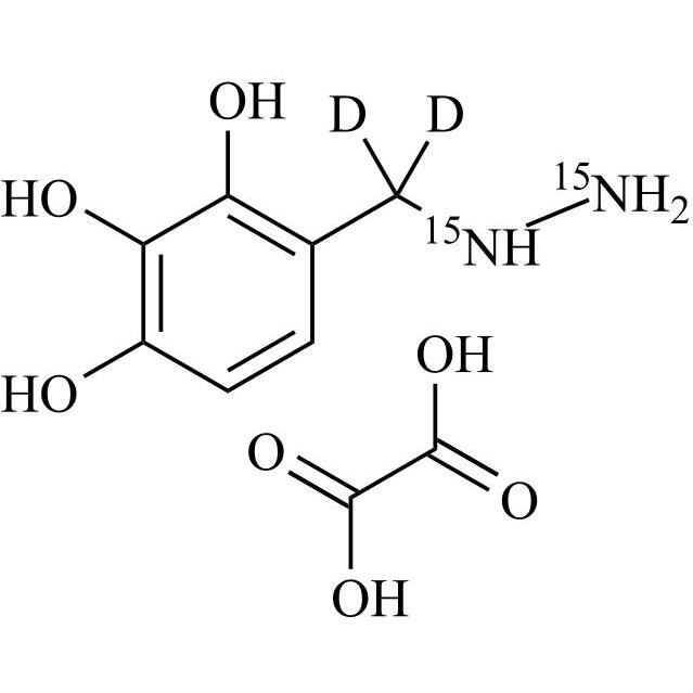 Picture of Trihydroxybenzyl Hydrazine-15N2-d2 Oxalate