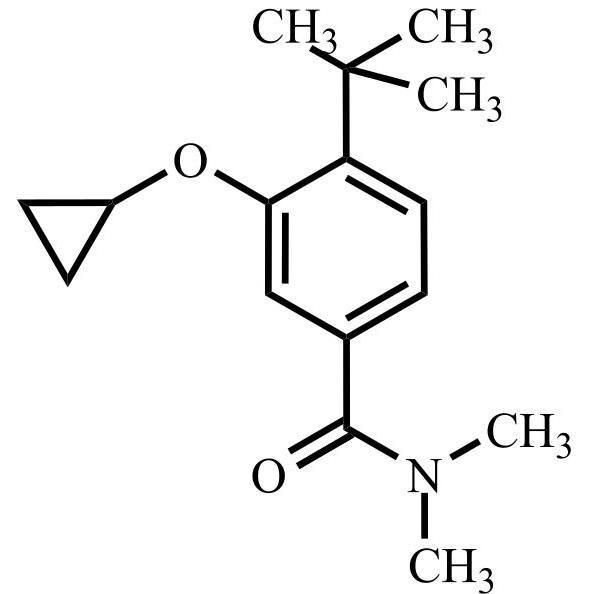 Picture of 4-tert-Butyl-3-Cyclopropoxy-N.N-Dimethylbenzamide