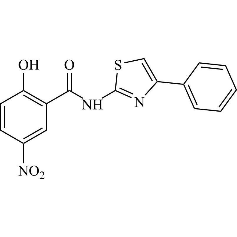 Show details for 2-Hydroxy-5-Nitro-N-(4-Phenyl-2-Thiazolyl) Benzamide Picture of 2-Hydroxy-5-Nitro-N-(4-Phenyl-2-Thiazolyl) Benzamide