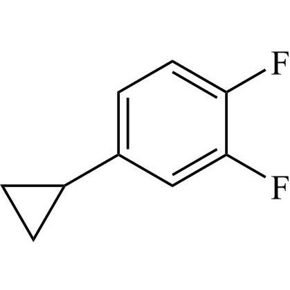 Picture of 1,2-Difluoro-4-Cyclopropylbenzene