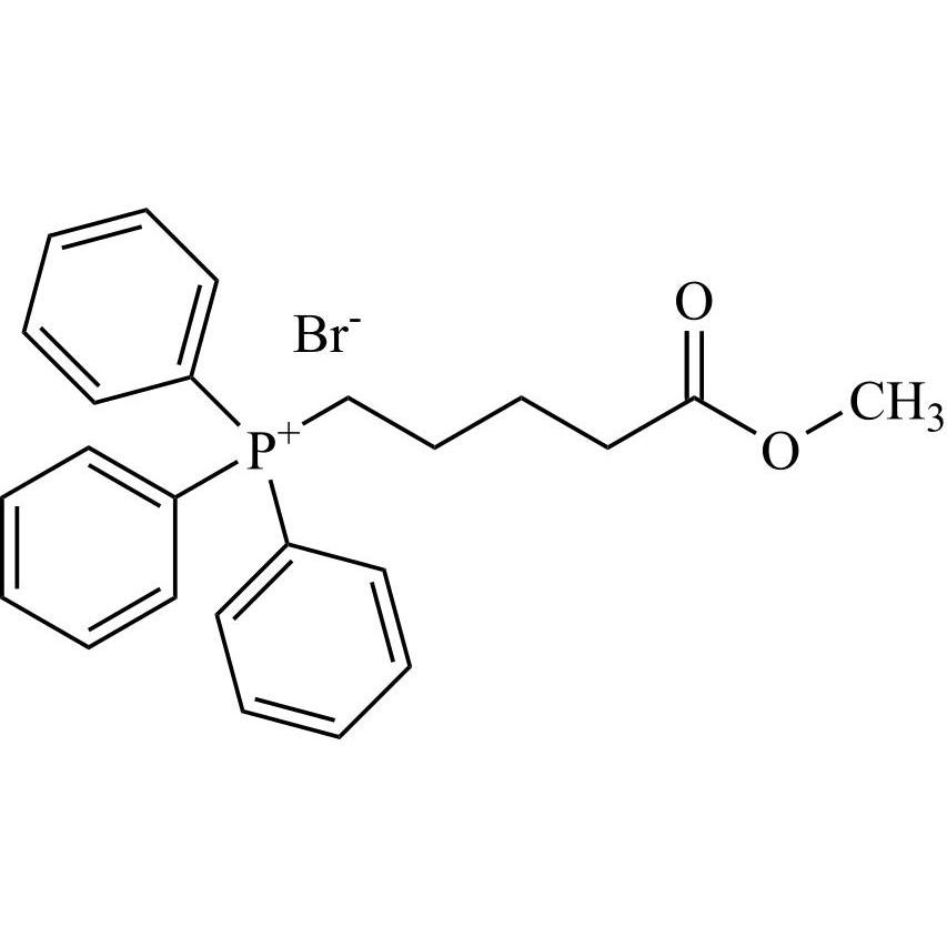 Show details for (5-Methoxy-5-Oxopentyl) Triphenyl-Phosphonium Bromide Picture of (5-Methoxy-5-Oxopentyl) Triphenyl-Phosphonium Bromide
