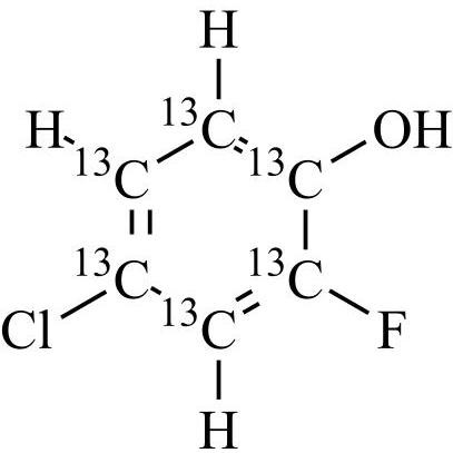 Picture of 4-Chloro-2-Fluorophenol-13C6