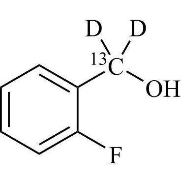 Picture of 2-Fluorobenzyl Alcohol-13C-d2