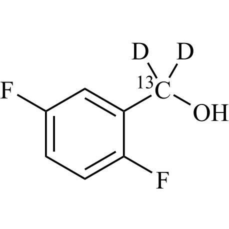 Picture of 2,5-Difluorobenzyl Alcohol-13C-d2
