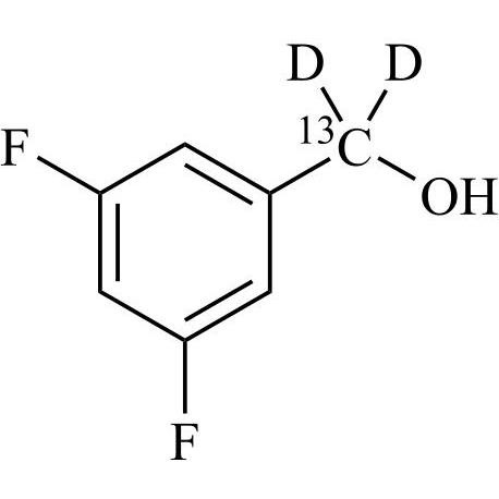 Picture of 3,5-Difluorobenzyl Alcohol-13C-d2
