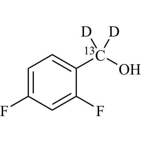 Picture of 2,4-Difluorobenzyl Alcohol-13C-d2