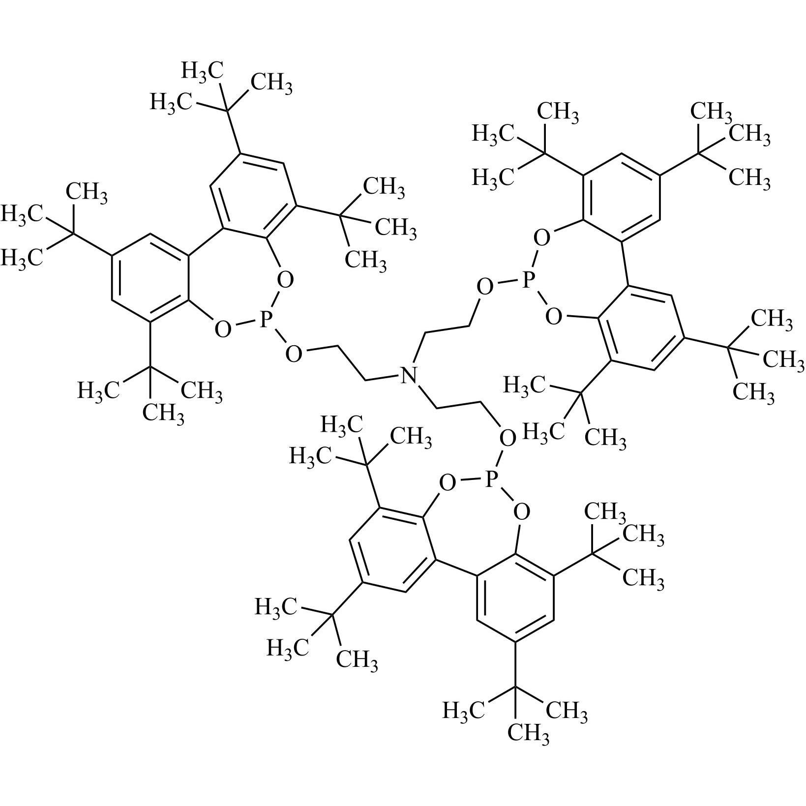 Picture of Tris[2-[[2,4,8,10-tetra-tert-butyldibenzo[d,f][1,3,2]dioxaphosphepin-6-yl]oxy]ethyl]amine