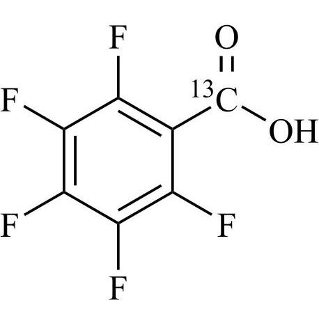 Picture of Pentafluorobenzoic-13C Acid