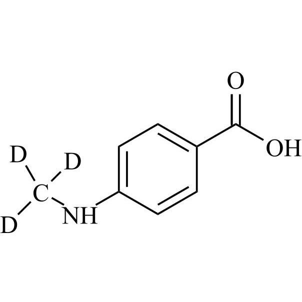 Picture of 4-(Methylamino) Benzoic Acid-d3
