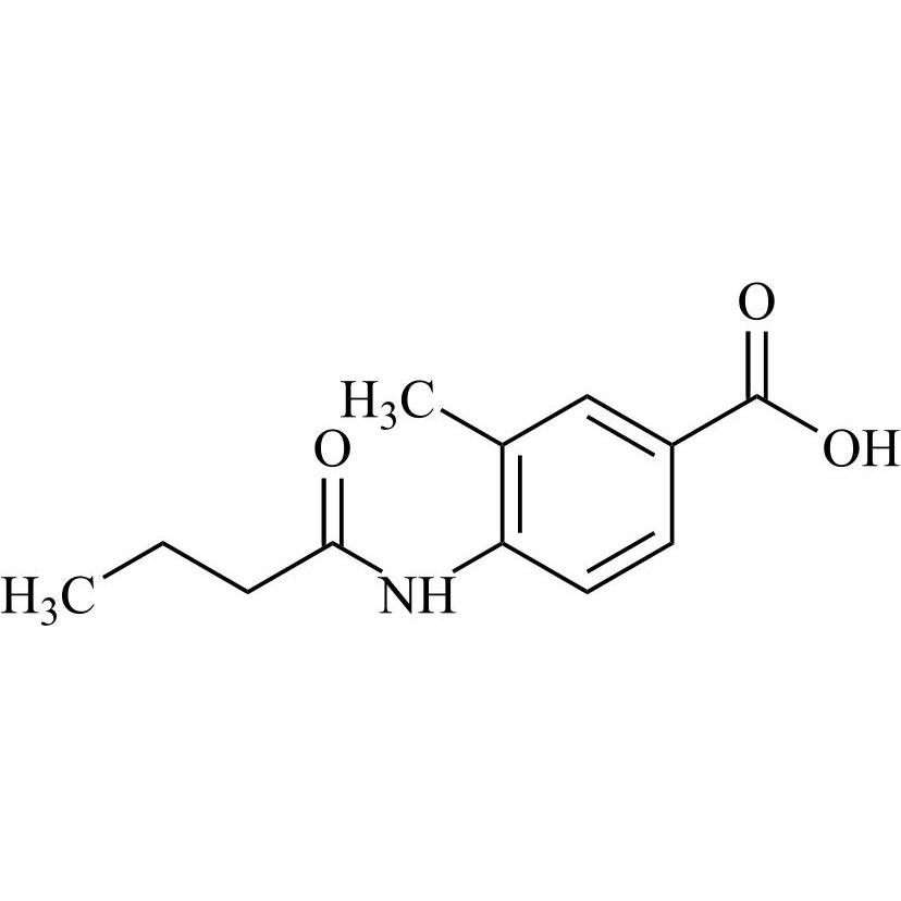 Picture of 3-Methyl-4-[(1-oxobutyl)amino] Benzoic Acid