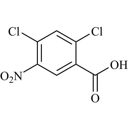 Picture of 2,4-dichloro-5-nitrobenzoic acid