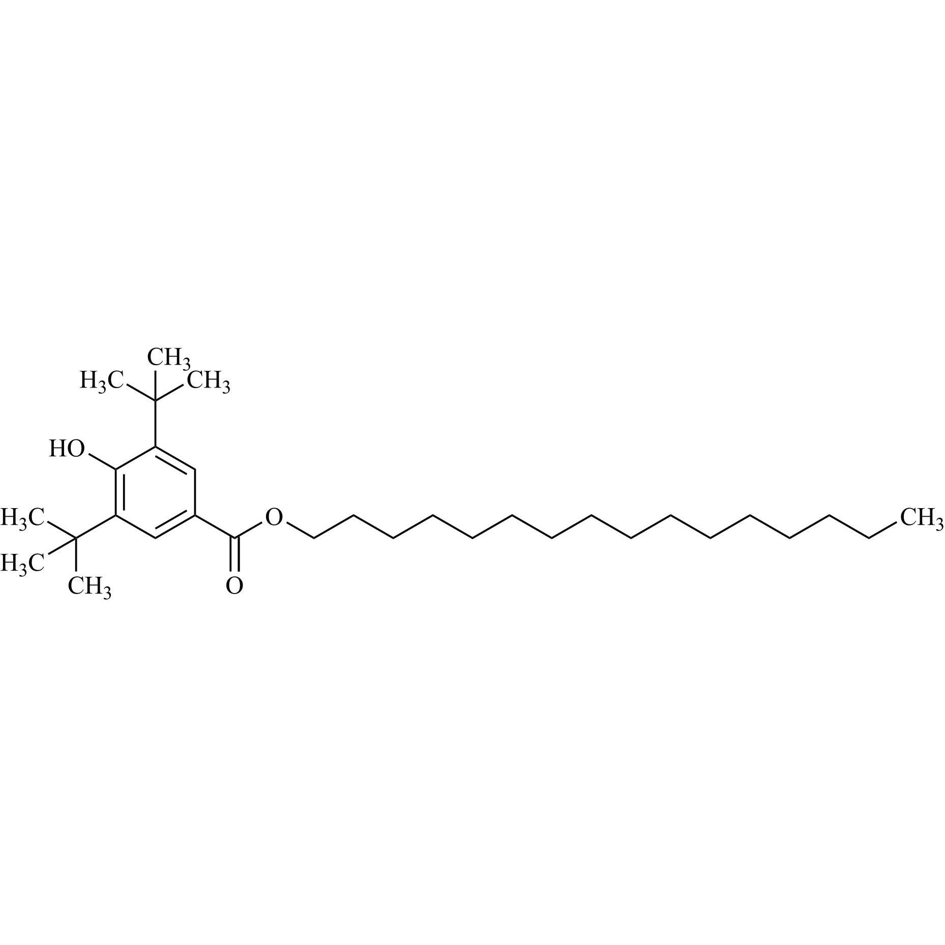Picture of Hexadecyl 3,5-Di-tert-butyl-4-Hydroxybenzoate