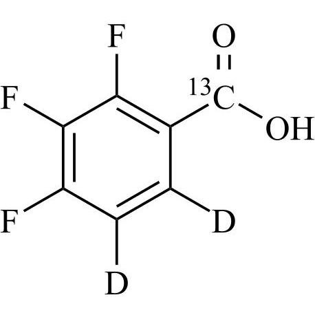 Picture of 2,3,4-Trifluoro Benzoic Acid-13C-d2