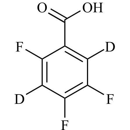 Picture of 2,4,5-Trifluoro Benzoic Acid-d2