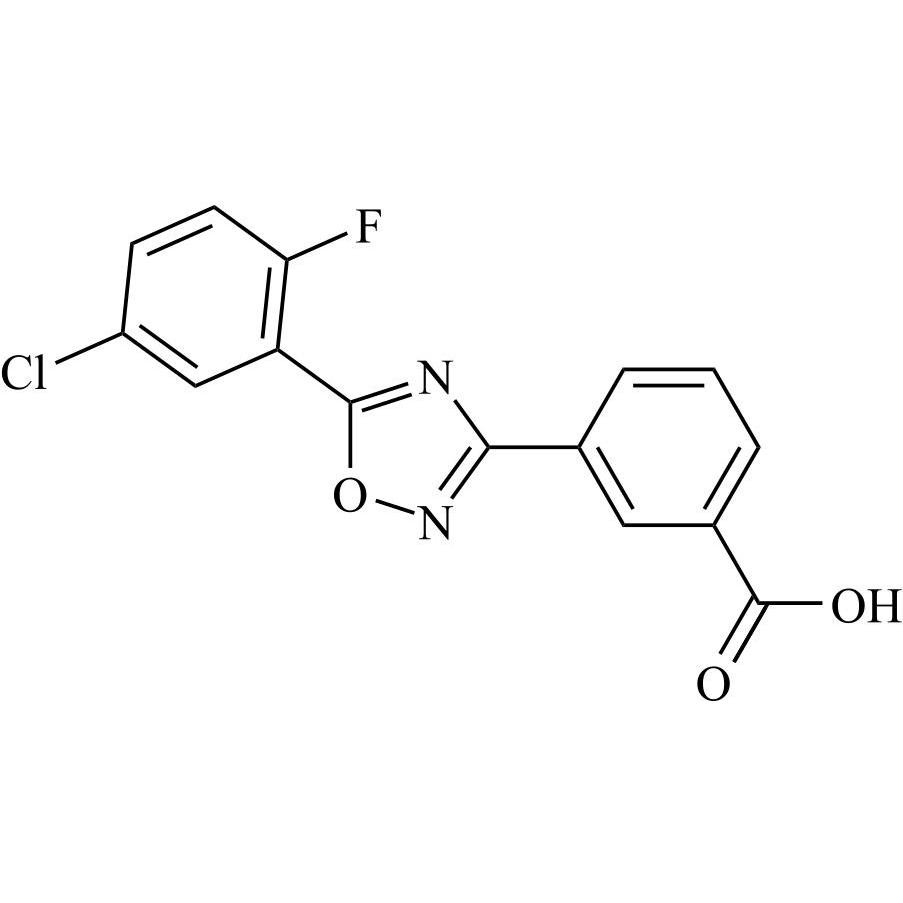 Picture of 3-[5-(5-Chloro-2-Fluoro-Phenyl)-[1,2,4]Oxadiazol-3-yl]-Benzoic Acid