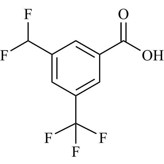 Picture of 3-(Difluoromethyl)-5-(Trifluoromethyl)-Benzoic Acid