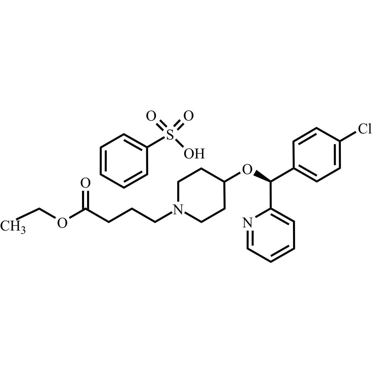 Show details for Bepotastine Ethyl Ester Besylate Picture of Bepotastine Ethyl Ester Besylate