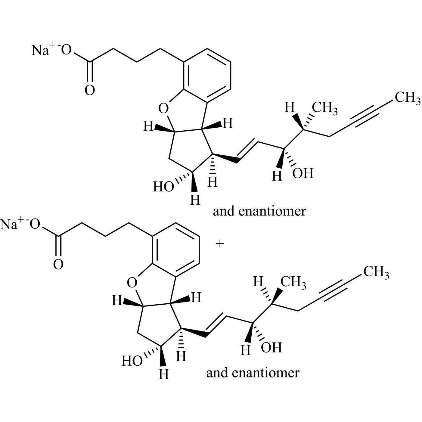 Show details for Beraprost Sodium Salt (Mixture of Diastereomers) Picture of Beraprost Sodium Salt (Mixture of Diastereomers)
