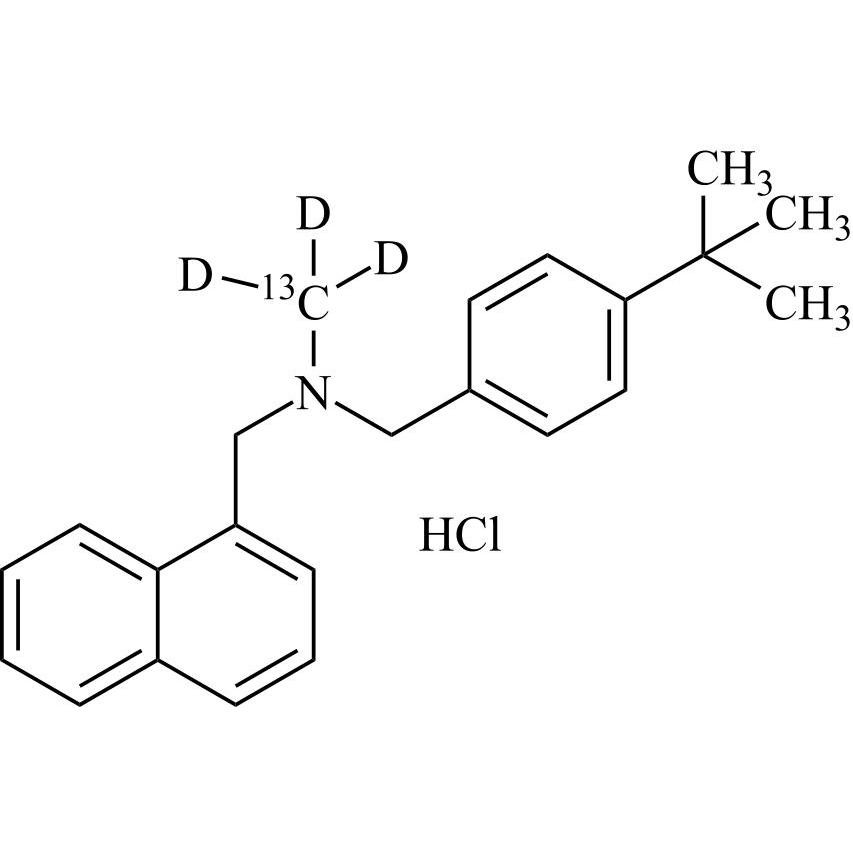 Picture of Butenafine-13C-d3 HCl
