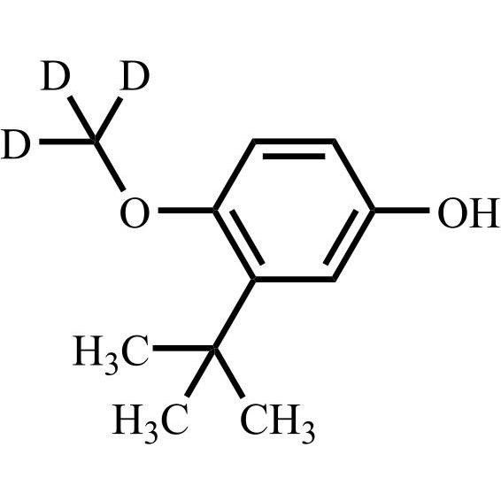 Show details for 2-tert-Butyl-4-Hydroxyanisole-d3 Picture of 2-tert-Butyl-4-Hydroxyanisole-d3