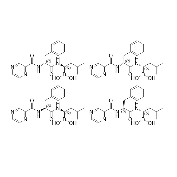 Picture of Bortezomib Stereo Isomers Mixture (1:1:1:1)