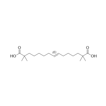 Picture of Bempedoic Acid 7-ene Impurity (E Isomer)