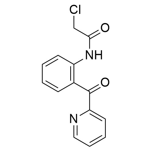 Picture of 2-(2-chloroacetamido benzoyl) pyridine