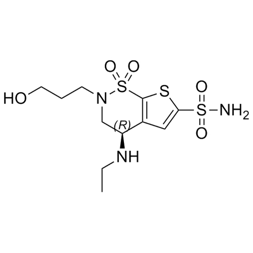 Show details for O-Desmethyl Brinzolamide Picture of O-Desmethyl Brinzolamide