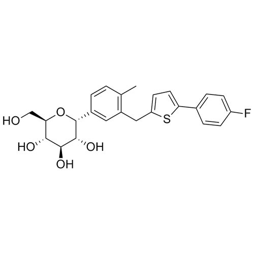 Picture of Canagliflozin alpha-Isomer Impurity