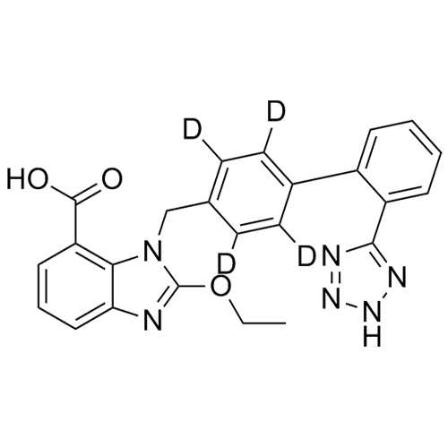 Show details for Candesartan-d4 Picture of Candesartan-d4