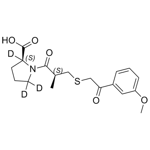 Picture of Captopril Related Compound 1-d3