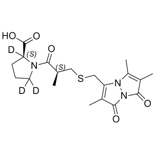 Picture of Captopril Related Compound 3-d3