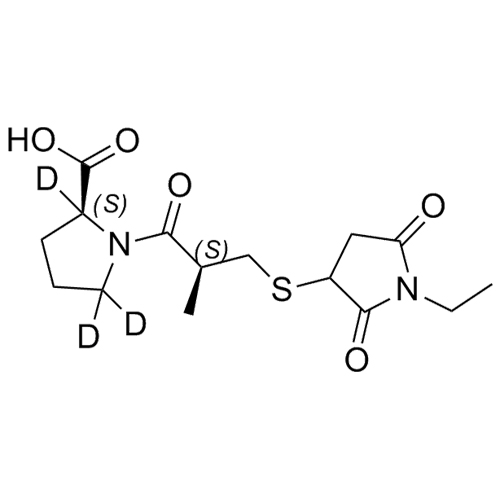 Picture of Captopril Related Compound 4-d3