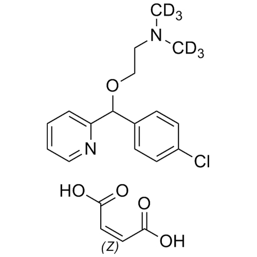 Picture of Carbinoxamine-d6 Maleate