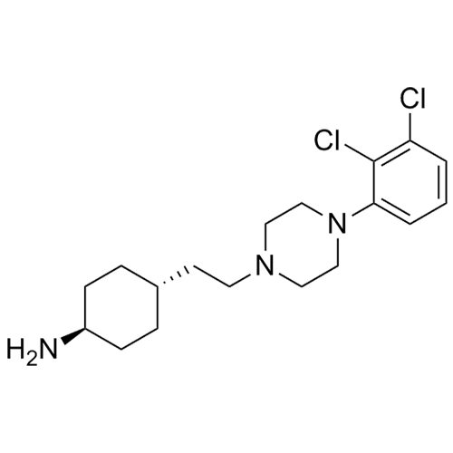 Picture of trans-4-[2-[4-(2,3-Dichlorophenyl)piperazin-1-yl]ethyl]cyclohexanamine