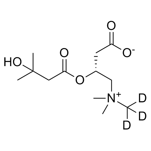Picture of (3R)-3-Hydroxyisovaleroyl-Carnitine-d3