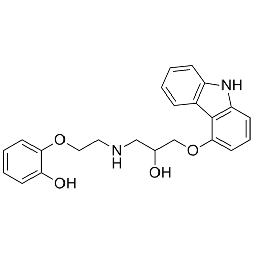 Show details for O-Desmethyl Carvedilol Picture of O-Desmethyl Carvedilol
