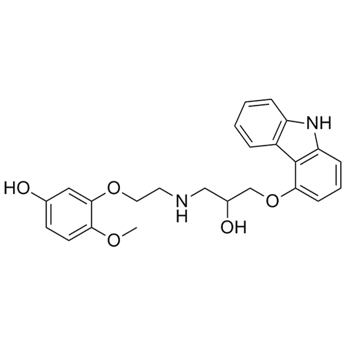 Show details for 5'-Hydroxyphenyl Carvedilol Picture of 5'-Hydroxyphenyl Carvedilol