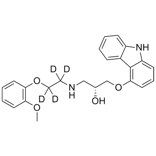 Show details for R-(+)-Carvedilol-d4 Picture of R-(+)-Carvedilol-d4