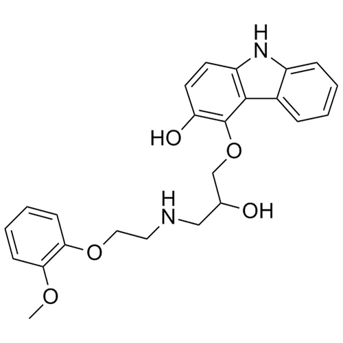 Show details for 3-Hydroxy Carvedilol Picture of 3-Hydroxy Carvedilol