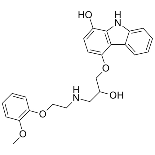 Show details for 1-Hydroxycarvedilol Picture of 1-Hydroxycarvedilol