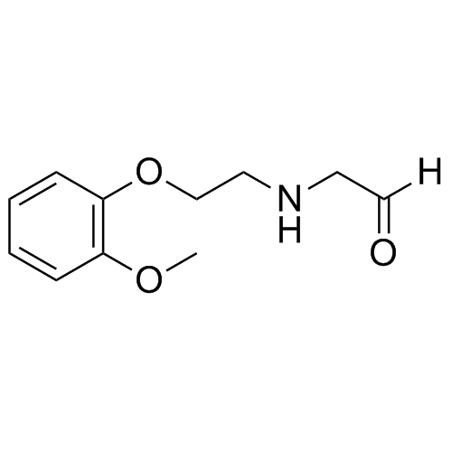 Show details for 2-((2-(2-methoxyphenoxy)ethyl)amino)acetaldehyde Picture of 2-((2-(2-methoxyphenoxy)ethyl)amino)acetaldehyde