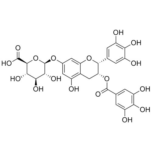 Picture of (-)-Epigallocatechin Gallate-beta-D- Glucuronide D